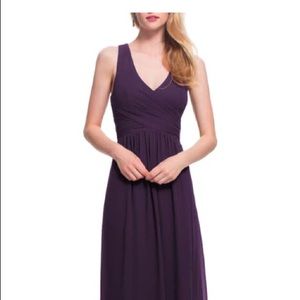 Back Cutout Chiffon Gown
#Levkoff Style 7022